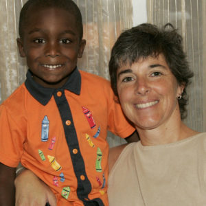mother and son