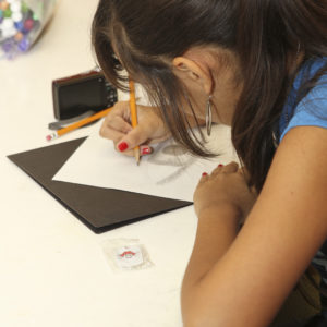 girl drawing