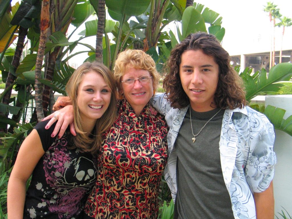 Mom and 2 Teens