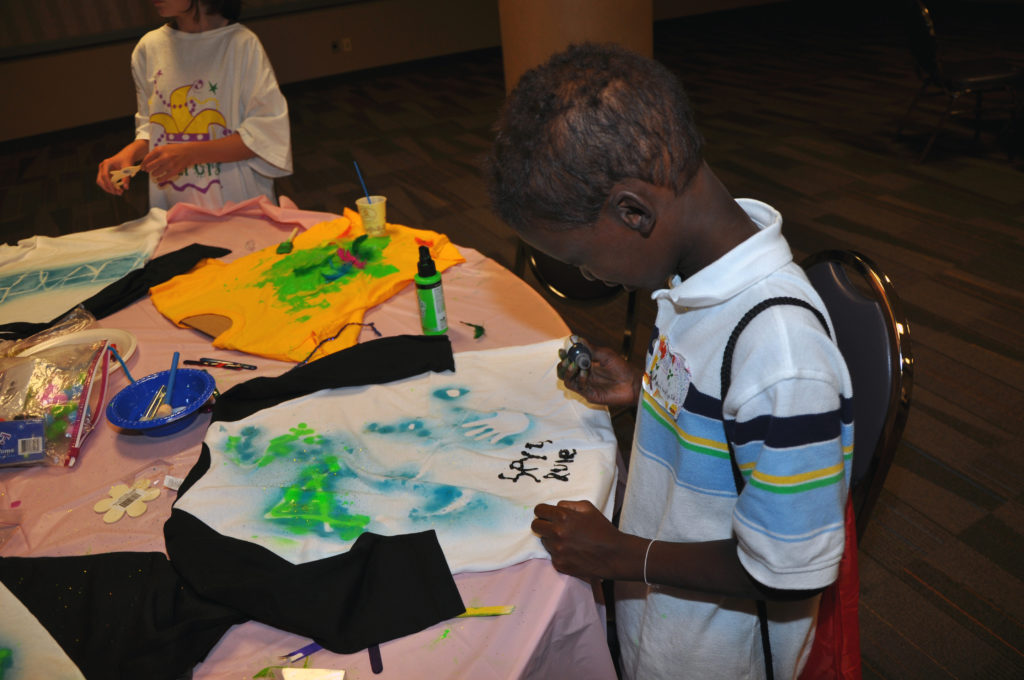 boy drawing