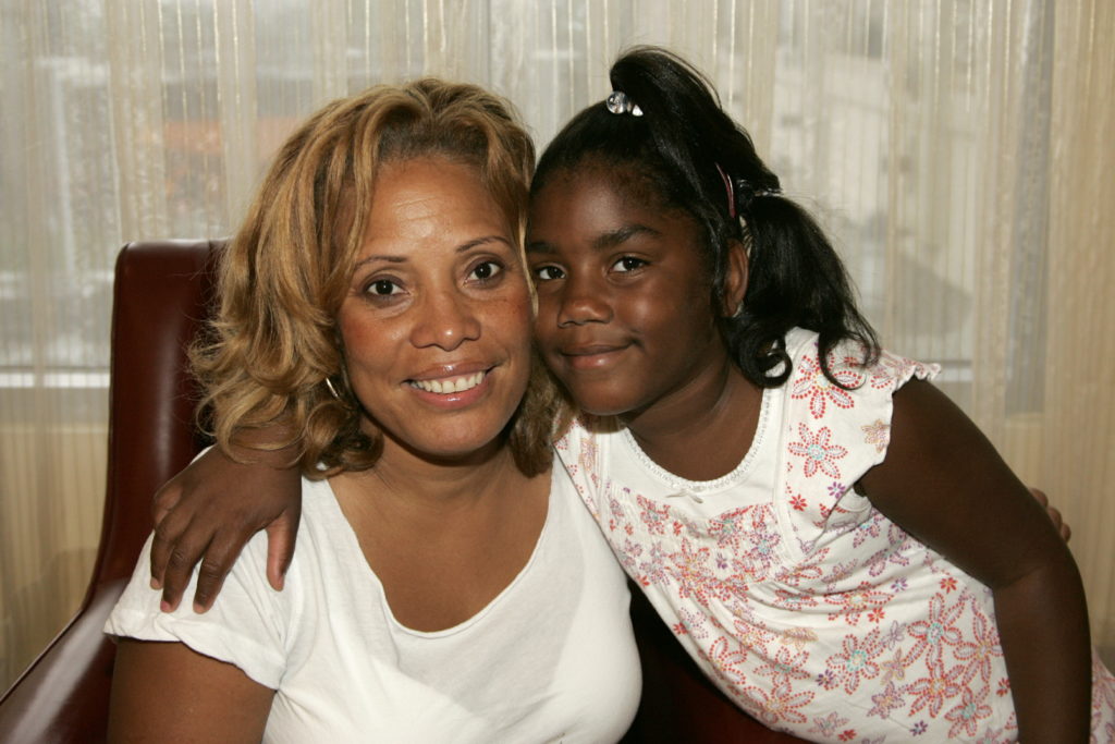 Mother and daughter